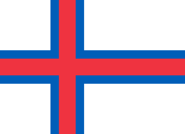 Bandeira das Ilhas Feroe
