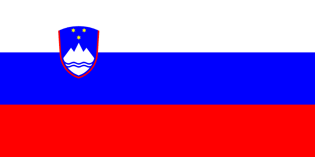 Bandeira da Eslovênia