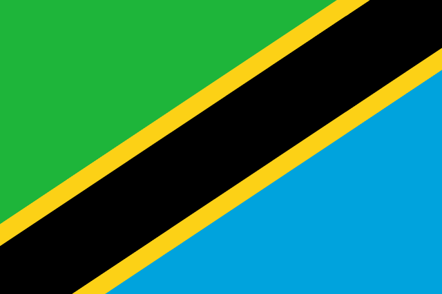 Bandeira da Tanzânia